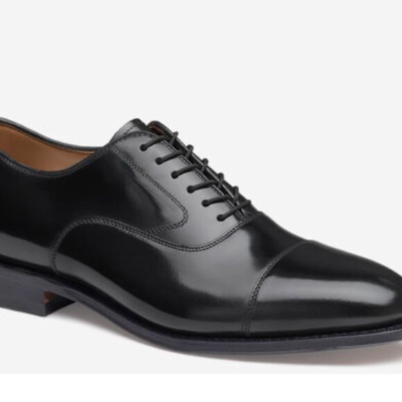 Johnston & Murphy Melton black dress shoes sz 10